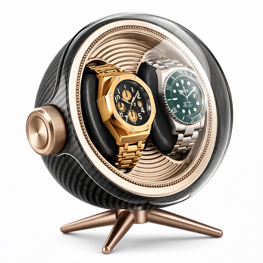 REMONTOIR 2 MONTRES TRIPODE - CARBONE