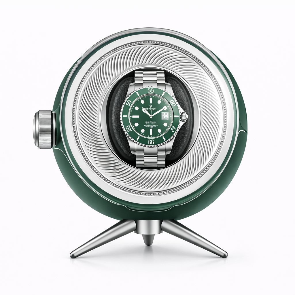 REMONTOIR MONTRE TRIPODE - VERT