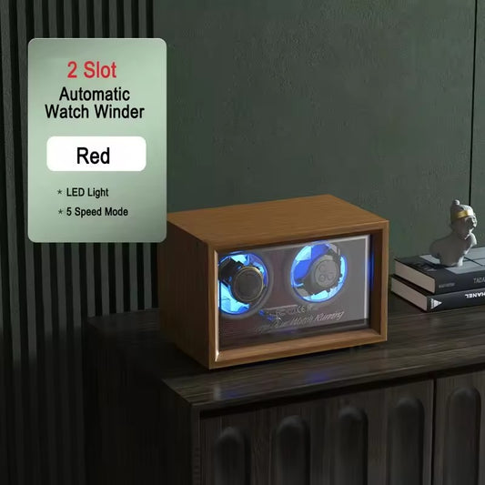 REMONTOIR 2 MONTRES  - BOIS / NOIR